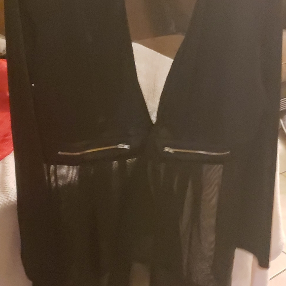 Black hi low blazer 3X - Picture 8 of 9